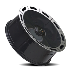 Giovanna Amur-X MB 22x10.5 +38 5x112mm 73.1mm Gloss Black Machined Lip