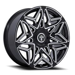 DUB Anomaly DC274B 24x9 +38 5x115mm 74.1mm Gloss Black Milled