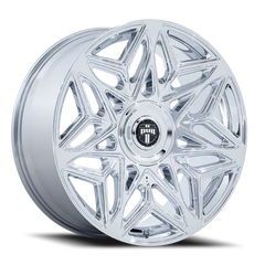 DUB Anomaly DC274P 24x10 +25 6x135mm 100.3mm Chrome