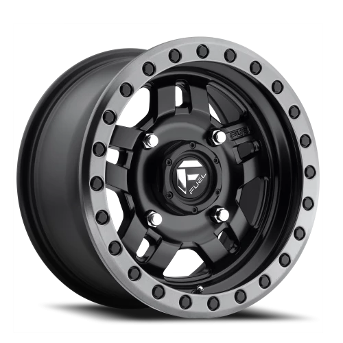 Fuel Anza UTV D557 14x7 +13 4x156mm 132mm Matte Black Beadlock