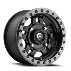 Fuel Anza UTV D557 14x7 +13 4x156mm 132mm Matte Black Beadlock