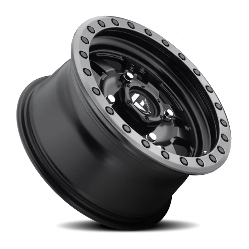 Fuel Anza UTV D557 14x7 +13 4x110mm 79.4mm Matte Black Beadlock