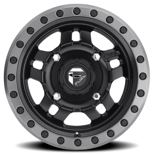Fuel Anza UTV D557 14x7 +13 4x110mm 79.4mm Matte Black Beadlock
