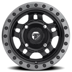 Fuel Anza UTV D557 14x7 +13 4x110mm 79.4mm Matte Black Beadlock