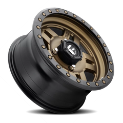 Fuel Anza UTV D583 14x7 +13 4x156mm 132mm Bronze Black Ring