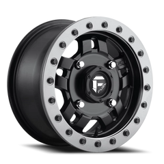 Fuel Anza UTV D917 15x7 +38 4x136mm 110.2mm Matte Black Beadlock