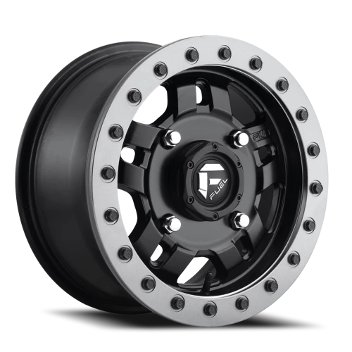 Fuel Anza UTV D917 14x7 +38 4x136mm 110.2mm Matte Black Beadlock