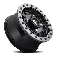 Fuel Anza UTV D917 15x7 +38 4x136mm 110.2mm Matte Black Beadlock