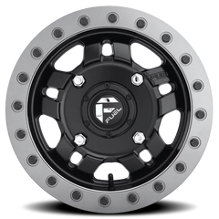 Fuel Anza UTV D917 15x7 +38 4x136mm 110.2mm Matte Black Beadlock