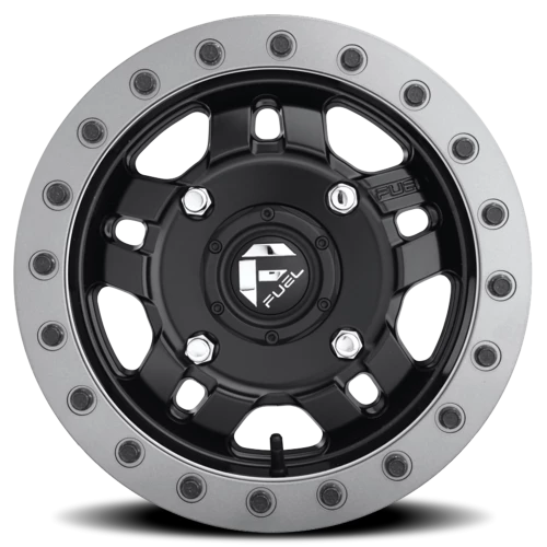 Fuel Anza UTV D917 14x7 +38 4x136mm 110.2mm Matte Black Beadlock
