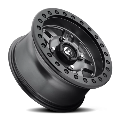 Fuel Anza UTV D918 15x7 +13 4x136mm 110.2mm Matte Anthracite Beadlock