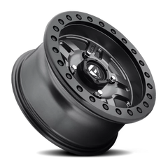 Fuel Anza UTV D918 15x7 +13 4x136mm 110.2mm Matte Anthracite Beadlock