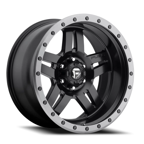 Fuel Anza D557 15x8 -18 5x114.3mm 72.6mm Matte Black