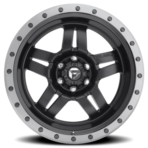 Fuel Anza D557 17x8.5 -6 6x139.7mm 108mm Matte Black