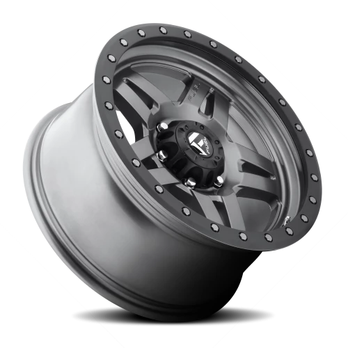 Fuel Anza D558 20x10 -18 5x127mm 78.1mm Matte Gunmetal