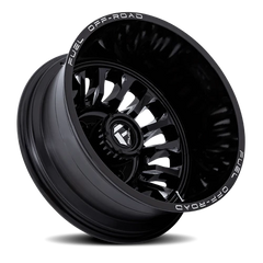 Fuel Arc Dually D868 20x8.25 -240 8x165.1mm 121.5mm Gloss Black Milled