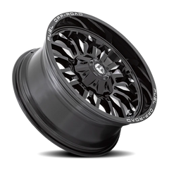 Fuel Arc D795 20x10 -18 8x180mm 124.2mm Gloss Black Milled