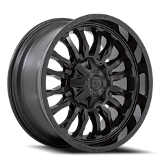 Fuel Arc D796 22x10 -18 8x170mm 125.1mm Matte Black Gloss Black Lip