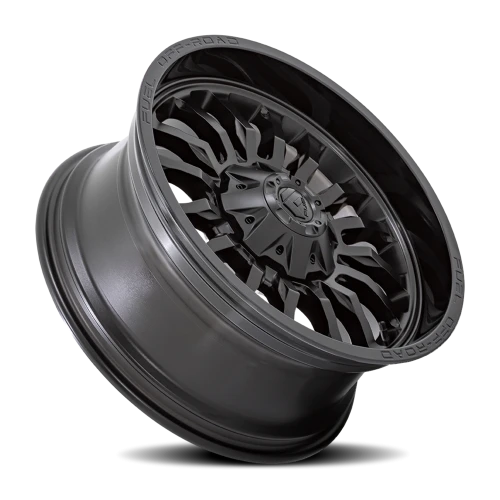 Fuel Arc D796 22x12 -44 8x170mm 125.1mm Matte Black Gloss Black Lip