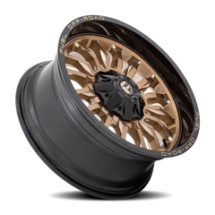 Fuel Arc D797 20x10 -18 5x127mm 87.1mm Platinum Bronze Black Lip