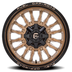 Fuel Arc D797 20x10 -18 8x180mm 124.2mm Platinum Bronze Black Lip