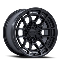KMC Archer KM732MX 17x8.5 +0 6x139.7mm 106.1mm Matte Black