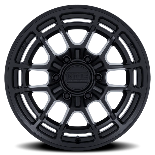 KMC Archer KM732MX 17x8.5 +0 6x139.7mm 106.1mm Matte Black