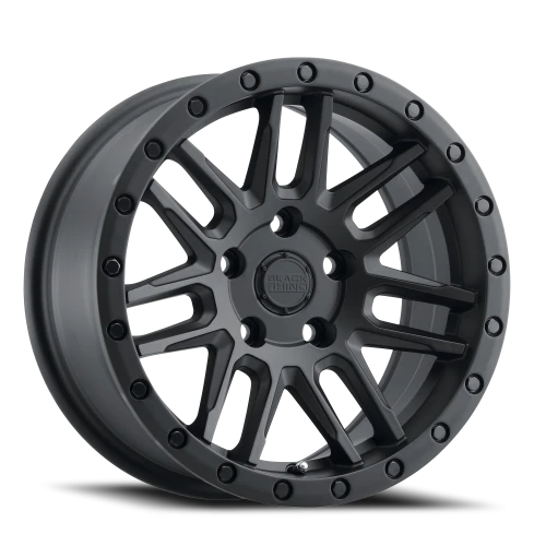 Black Rhino Arches BK 18x9.5 +12 6x114.3mm 76.1mm Matte Black
