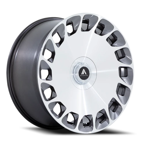 Asanti Black Label Aristocrat ABL-45 GP 20x10.5 +45 5x108mm 72.56mm Gloss Platinum Bright Machined Face