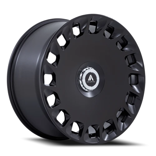 Asanti Black Label Aristocrat ABL-45 MB 22x10.5 +45 5x107.95mm 72.56mm Matte Black