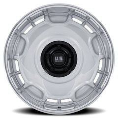 US Mags Arlington UC146SD 22x10.5 +12 5x127mm 78.1mm Silver Matte Black Center-DC Lip