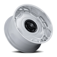 US Mags Arlington UC146SD 22x9 +15 6x139.7mm 106.1mm Silver Matte Black Center-DC Lip