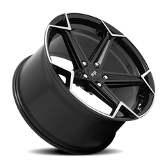 Niche Arrow N259 20x9 +18 5x115mm 71.6mm Gloss Black Brushed