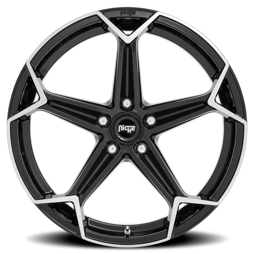 Niche Arrow N259 20x10.5 +40 5x114.3mm 72.7mm Gloss Black Brushed
