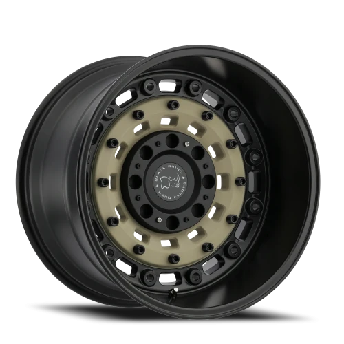 Black Rhino Arsenal SD 20x12 -44 5x127mm 71.6mm Matte Sand On Black