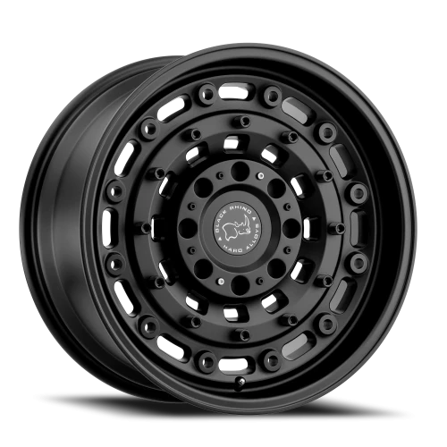Black Rhino Arsenal MB 17x9.5 +12 8x180mm 125mm Matte Black Textured