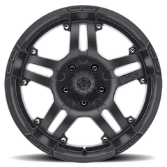 ATX Artillery AX181 BK 20x9 -12 5x127mm 78.1mm Cast Iron Black