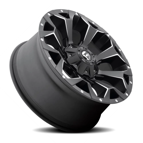 Fuel Assault D546 22x12 -44 8x165.1mm 125.2mm Matte Black Milled