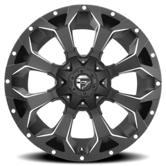 Fuel Assault D546 22x9.5 +20 6x135mm 106.1mm Matte Black Milled