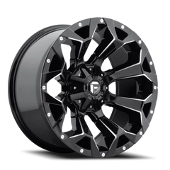 Fuel Assault D576 20x9 +20 8x165.1mm 125.2mm Gloss Black Milled