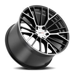 Cray Astoria GB 19x9.5 +56 5x120.65mm 70.3mm Gloss Black Mirror Cut Face