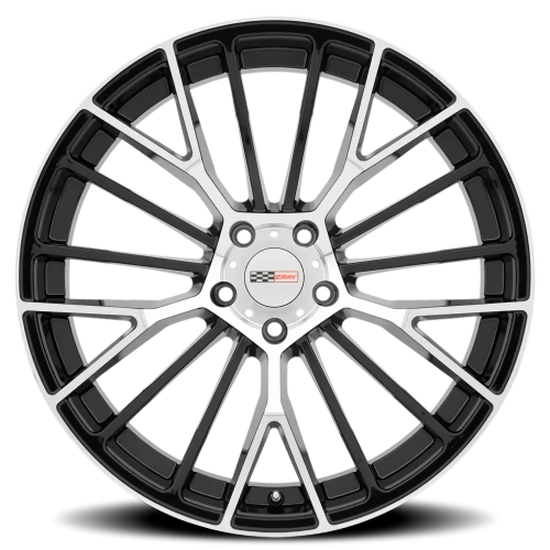 Cray Astoria GB 19x9.5 +56 5x120.65mm 70.3mm Gloss Black Mirror Cut Face