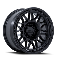 KMC Attack KM555MX 17x8.5 +25 6x114.3mm 66.06mm Matte Black