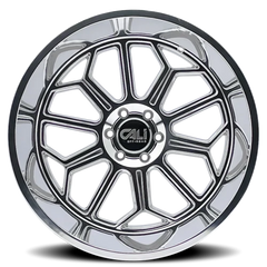 Cali Offroad Auburn 9117 PO 20x10 -25 6x139.7mm 106mm Polished