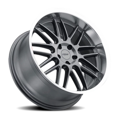 TSW Avalon GY 19x11 +38 5x120mm 76.1mm Gunmetal Brushed Gunmetal-Machined Lip
