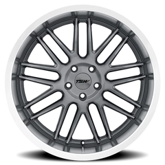 TSW Avalon GY 19x11 +38 5x120mm 76.1mm Gunmetal Brushed Gunmetal-Machined Lip