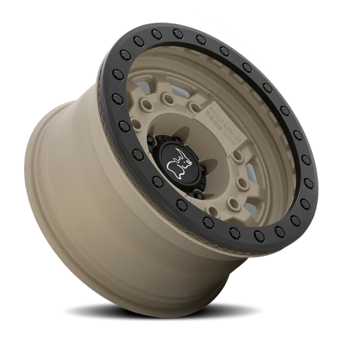 Black Rhino Avenger Beadlock DS 17x8.5 -30 6x139.7mm 112.1mm Desert Sand Black Hardware