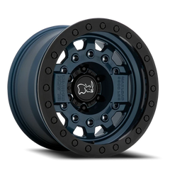 Black Rhino Avenger Beadlock BL 17x8.5 -30 6x139.7mm 112.1mm Navy Blue Black Hardware