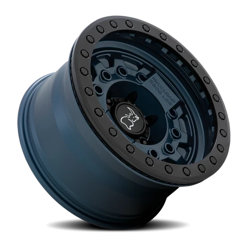 Black Rhino Avenger Beadlock BL 17x8.5 -30 6x139.7mm 112.1mm Navy Blue Black Hardware