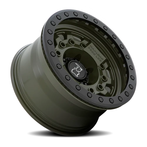 Black Rhino Avenger Beadlock ODG 17x8.5 -30 6x139.7mm 112.1mm Olive Drab Green Black Hardware